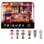 Polly Pocket Friends Schatulle - Central-Perk-Kaffeetasse, 6 Hauptdarsteller, 9 Zubehörteile, 3 Friends-Orte, ausstellbare Premium-Verpackung, für Sammler ab 14 Jahren, HKV74