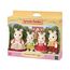 Sylvanian Families L5655 Schokoladenhasen Familie NEU