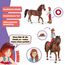 SCHLEICH Horse Club | Hannah & Cayenne 42539 | bewegliche Mädchenfigur | mit Pferde Zubehör | tolles Geschenk für Mädchen und Jungen | Pferde Spielzeug ab 5 Jahren | 10 Teile | exklusiv bei Amazon