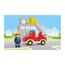 PLAYMOBIL JUNIOR | Feuerwehrleiterfahrzeug | nachhaltiges Spielzeug für Kinder ab 1 Jahr | inkl. drehbarer Leiter und Feuerwehrmann | 71683