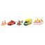 siku 6332, Geschenkset Rettung, VW Beetle-Notarztwagen, Mercedes-Rettungswagen, Helikopter, Spielzeug-Set, Kunststoff/Metall, Multicolor, Inkl. 2 Warnbaken und 2 Pylonen
