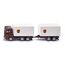 siku 6324, UPS Logistik Set, Metall/Kunststoff, Braun/Weiß, Viele Funktionen, Kombinierbar mit siku Modellen im gleichen Maßstab
