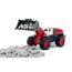 siku 6329, Geschenkset Straßenbau, Muldenkipper, Liebherr Radlader, Straßenwalze, Bewegliche Teile, Inkl. Granulat