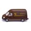 siku 6324, UPS Logistik Set, Metall/Kunststoff, Braun/Weiß, Viele Funktionen, Kombinierbar mit siku Modellen im gleichen Maßstab