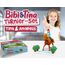 CRAZE BIBI & TINA Turnier-Set Spielfiguren Pferdefiguren Tina und Amadeus mit Zubehör Spielzeug 14639