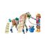 PLAYMOBIL Horses of Waterfall 71639 Ellie & Pferd mit Kreppeisen, inklusive Haarschmuck für kreative Pferdefrisuren und Zwei echten Silikon-Armbändern, nachhaltiges Spielzeug für Kinder ab 5 Jahren