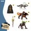 SCHLEICH ELDRADOR Creatures | Starter Set 72179 mit Höllenhund, Schneewolf, Felsbestie und Superwaffe | ELDRADOR Monster Spielfiguren | Spielzeug ab 7 Jahren | 5 Teile | exklusiv bei Amazon