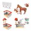 Craze Bibi und Tina Spielzeug Reiterhof Waschplatz Kinder Spielset mit Spielfiguren Bibi und Tina Figuren Spielzeug ab 3 Jahre Martinshof Washing Amadeus 20975