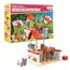 Craze Bibi und Tina Spielzeug Reiterhof Waschplatz Kinder Spielset mit Spielfiguren Bibi und Tina Figuren Spielzeug ab 3 Jahre Martinshof Washing Amadeus 20975