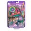 Polly Pocket-Puppen und Spielset, Peacock Garden-Schatulle, Reisespielzeug mit 2 kleinen Puppen und Tieren, Zubehörteile für Tiere, HWN97