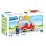PLAYMOBIL JUNIOR | Feuerwehrleiterfahrzeug | nachhaltiges Spielzeug für Kinder ab 1 Jahr | inkl. drehbarer Leiter und Feuerwehrmann | 71683