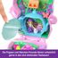 Polly Pocket Puppen und Spielset, Teeparty-Häschen-Schatulle, Spielzeug für unterwegs mit 1 kleinen Puppe, Häschen, Zubehör für Styling und Essen, JCR40