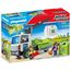 PLAYMOBIL City Action 71431 Altglas-LKW mit Container, Stadtreinigung, Altglascontainer, LKW-Fahrer und zahlreiche Flaschen, hochklappbare Ladefläche zum Entladen, Spielzeug für Kinder ab 4 Jahren