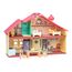 BlueY Blueys Feier zu Hause; Blueys Geburtstagsfeier; mit 11 Möbel-Spielzeugen, Zubehörteilen und Einer exklusiven Figur (6,3 cm); Haus feierlich dekorieren