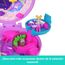 Polly Pocket Puppen und Spielset, Planet Polly Weltraum-Schatulle, Reisespielzeug mit 1 Minipuppe, Hündchen und passendem Zubehör, JCB18