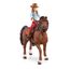 SCHLEICH 42539 Horse Club Hannah & Cayenne, ab 5 Jahren, Horse Club - Spielset, 6 Teile
