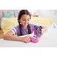 Polly Pocket-Puppen und Spielset, Bubble Tea-Pandaschatulle, tierisches Spielzeug mit 2 kleinen Puppen, Panda und Lebensmittel-Zubehörteilen, HWN95