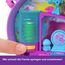 Polly Pocket Puppen und Spielset, Delfin Retten und Spielen Schatulle, Tierspielzeug mit 2 kleinen Puppen und Meerestieren, Zubehörteile rund um das Thema Meer, HWN96