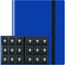 9 Taschen Kartenbinder für Trading Cards, Baseball Card Collection Binder mit 360 Seitentaschen Sportkartenbuch Kartenordner Kartenalbum Kartenhalter Fit für MTG Football Play Cards (Marineblau)