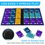 9 Taschen Kartenbinder für Trading Cards, Baseball Card Collection Binder mit 360 Seitentaschen Sportkartenbuch Kartenordner Kartenalbum Kartenhalter Fit für MTG Football Play Cards (Marineblau)