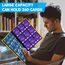 9 Taschen Kartenbinder für Trading Cards, Baseball Card Collection Binder mit 360 Seitentaschen Sportkartenbuch Kartenordner Kartenalbum Kartenhalter Fit für MTG Football Play Cards (Gelb)