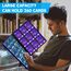 9 Taschen Kartenbinder für Trading Cards, Baseball Card Collection Binder mit 360 Seitentaschen Sportkartenbuch Kartenordner Kartenalbum Kartenhalter Fit für MTG Football Play Cards (Marineblau)