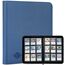 Kartenbinder für Trading Card 9 Pocket,Zip MTG Kartenbinder mit 432 Side Loading Pocket,Kartenalbum Fit für TCG Baseball Football Sports Card,Einfaches Einlegen der Karten Sammlung Binder Blau