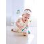 Hape Stehauf-Pinguin - Babyspielzeug aus Holz mit klingelnder Glocke, blau, Motorik- und Gleichgewichtsförderung, sensorisches Lernspielzeug für Babys ab 6 Monaten