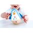 Hape Stehauf-Pinguin - Babyspielzeug aus Holz mit klingelnder Glocke, blau, Motorik- und Gleichgewichtsförderung, sensorisches Lernspielzeug für Babys ab 6 Monaten