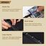 Kardition Sammelkarten Album - 440 Pockets PU Leather Trading Card Album, 4 Pockets Scrapbook for Cards with 55 Sleeves Binder Sheets for MTG Sports Card Collectors (Gelb)