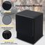 Tolesum Card Deck Box for MTG, Gathering Kartenbox für 100+ Karten, PU Leder Starkes Magnetic Sammelkarten Box Kompatibel Magic Commander TCG Karten (Vertikal-Schwarz)
