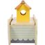 small foot Steckspiel Arche Noah „Safari“, Motorikspielzeug aus Holz mit 15 Tierfiguren, Taufgeschenke für Mädchen und Jungen, für Kinder ab 12 Monaten, 12456