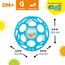 Bright Starts, Oball Rattle, Blau - Flexibles und leicht Greifbares Design, für Kinder Jeden Alters