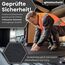 Mattenheld® Antirutschmatte Ladungssicherung 120x80x0,3 cm | Rutschhemmende & genormte Gummigranulatmatte | Ideale Sicherung von Ware im LKW, Anhänger & als Kofferraummatte | Bautenschutzmatte 3mm