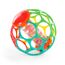 Bright Starts Oball, Regenmacher, Flexibler, leicht greifbarer Ball, zum Schütteln, Greifen und Beißen, ab 3 Monaten
