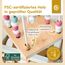 Bieco Motorikwürfel Berry XXL nachhaltiges Holz FSC® | Spielwürfel Baby | Motorikwürfel ab 1 Jahr Activity Würfel Activity Center Montessori