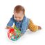 Bright Starts Oball, Regenmacher, Flexibler, leicht greifbarer Ball, zum Schütteln, Greifen und Beißen, ab 3 Monaten