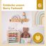 Bieco Motorikwürfel Berry XXL nachhaltiges Holz FSC® | Spielwürfel Baby | Motorikwürfel ab 1 Jahr Activity Würfel Activity Center Montessori