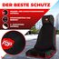 Pro2Protect [2X Test SEHR GUT] Autositzschoner Vordersitze | WASSERDICHT | 1er Set | Autositzbezüge Sitzauflage Sitzbezüge Auto | Schonbezug vorne Autositzauflage Sitzschoner Auto Zubehör Innenraum