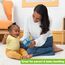 Bright Starts, Oball Rattle, Blau - Flexibles und leicht Greifbares Design, für Kinder Jeden Alters
