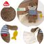 Fehn Knister-Otter – Activity-Rascheltier zum Greifen, Lauschen, Spielen & Geräusche erzeugen - fördert Babys Sinne & Motorik - idealer Begleiter für Babys und Kleinkinder ab Geburt