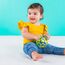 Bright Starts Oball Classic, Flexibles und leicht Greifbares Design für Kinder Jeden Alters, Blau/Grün