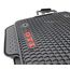 Volkswagen 5GV061550 041 Allwetterfußmatten vorne und hinten GTI Wabendesign, Set of 4, schwarz, aus Gummi