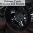 Lenkradabdeckung, Amokee Universal Lenkradhülle Plüsch Winter Lenkradbezug Teleskop Lenkrad Abdeckung weich bequem Steering Lenkradschoner für Auto Zubehör, 36-39cm (Schwarz)