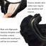 Lenkradabdeckung, Amokee Universal Lenkradhülle Plüsch Winter Lenkradbezug Teleskop Lenkrad Abdeckung weich bequem Steering Lenkradschoner für Auto Zubehör, 36-39cm (Schwarz)