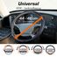 Upgrade4cars LKW Lenkradbezug 44-46 cm in Blau | Lenkradschoner Universal | Lenkradhülle für Sommer & Winter | Autozubehör Innenraum Deko
