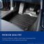 ELMASLINE 3D Gummimatten Set für VW Golf 5 Baujahr 2003-2009 | Extra hoher 5cm Rand