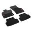 Volkswagen 5GV061550 041 Allwetterfußmatten vorne und hinten GTI Wabendesign, Set of 4, schwarz, aus Gummi