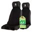 Pro2Protect® [2X Test SEHR GUT Autositzschoner Vordersitze | WASSERDICHT | 2er Set | Autositzbezüge Sitzauflage Sitzbezüge Auto | Schonbezug vorne, Autositzauflage Sitzschoner Auto Zubehör Innenraum