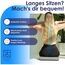 DYNMC you Keilkissen Stuhl - Test SEHR GUT - Sitzkissen Stuhl - Mit Physiotherapeuten Entwickelt - Ergonomisches Sitzkissen Bürostuhl - Sitzerhöhung Erwachsene Erhöht Sitzkomfort im Home Office